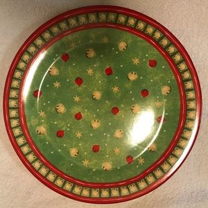 Christmas decorative plate